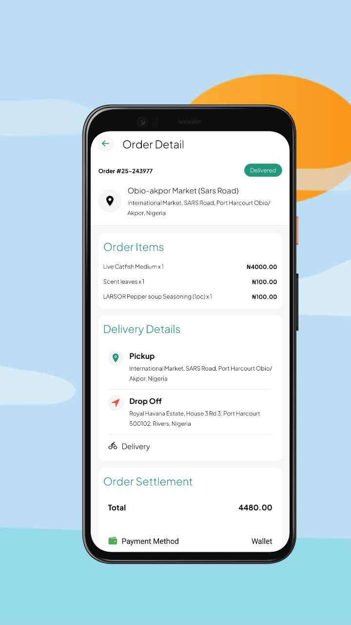 Merchant App Settings